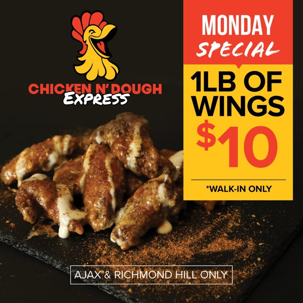 Specials – Chicken n Dough Express